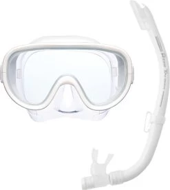 ReefTourer Snorkelmasker Duikbril Snorkelset RC-0105- Wit