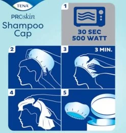Tena Shampoo Cap -Water Sport Verkoop 1130x1200