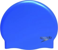 Speedo Plain Moulded Silicone Cap Unisex - Blauw - One Size -Water Sport Verkoop 1200x1033