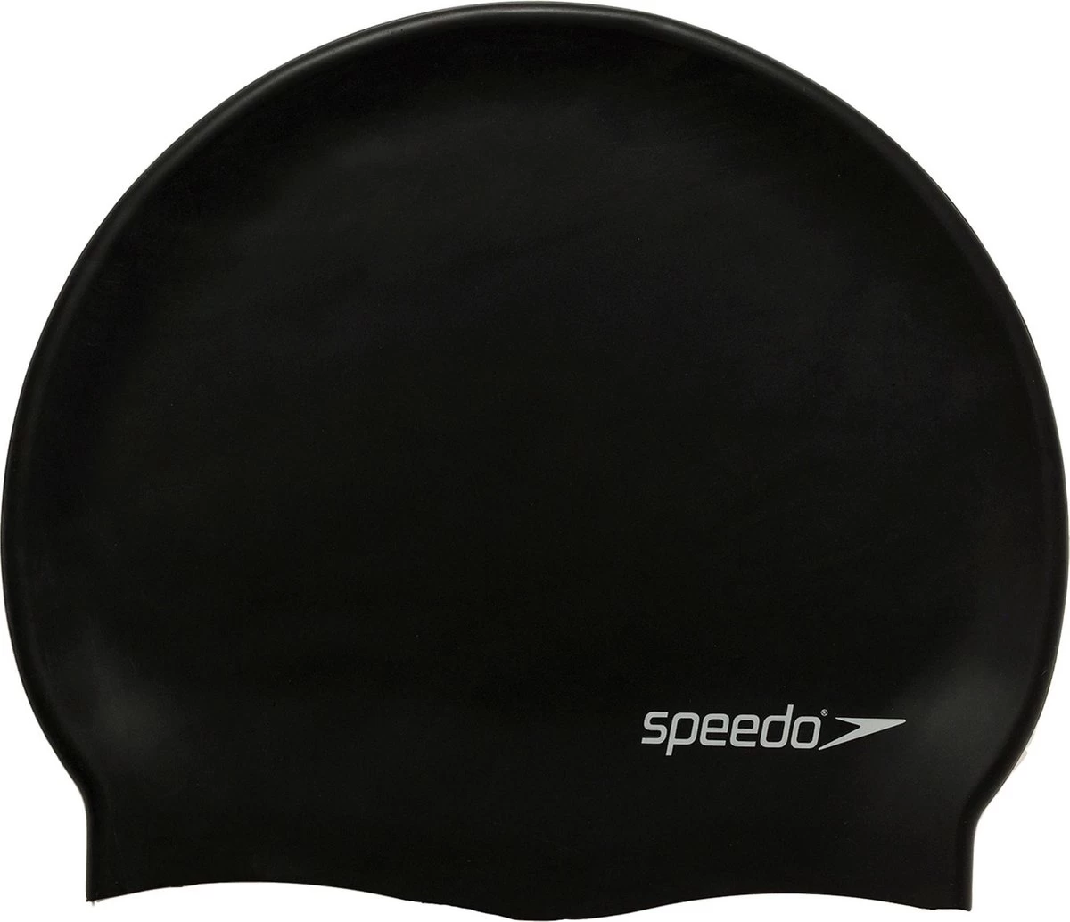 Speedo FLAT SILICONE CAP BLACK - Maat ONE 3 Speedo FLAT SILICONE CAP BLACK - Maat ONE