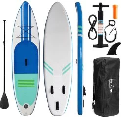 Maxxoutdoor - One - Opblaasbaar SUP Board - 320x78x15- 2022 - Max. 130KG - Blauw