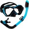 Atlantis Abaco Combo - Snorkelset - Kinderen - Zwart/Turquoise -Water Sport Verkoop 1200x1169