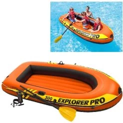 Intex Explorer Pro 300 Opblaasboot - 3 Persoons - Oranje -Water Sport Verkoop 1200x1197