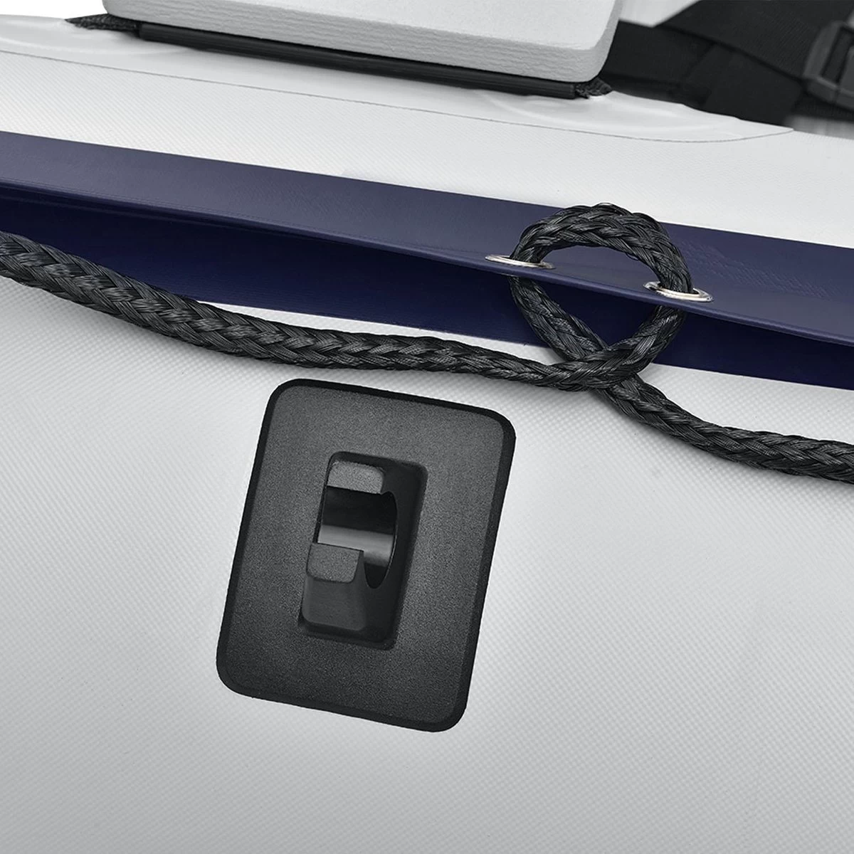 Merkloos Opblaasboot / Rubberboot / Boot - 2 Banken - Grijs - Incl. 2 Peddels 6 Merkloos Opblaasboot / Rubberboot / Boot - 2 Banken - Grijs - Incl. 2 Peddels - Afbeelding 4