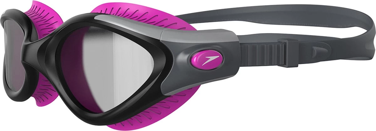 Speedo Futura Biofuse Flexiseal Zwembril Unisex - Roze / Smoke - One Size 5 Speedo Futura Biofuse Flexiseal Zwembril Unisex - Roze / Smoke - One Size - Afbeelding 3