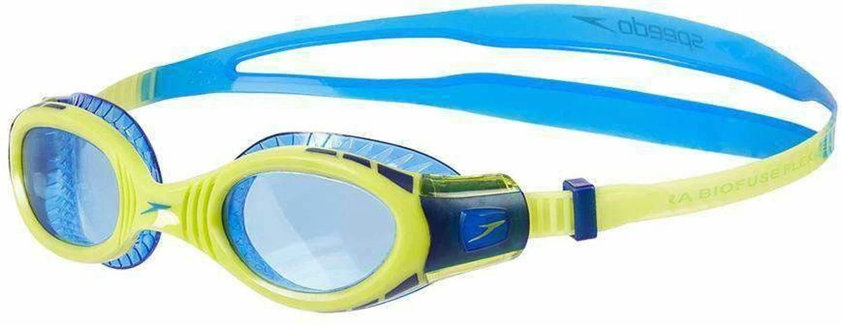 Speedo Futura Biofuse Flexiseal Junior Zwembril Unisex - Blauw - One Size 5 Speedo Futura Biofuse Flexiseal Junior Zwembril Unisex - Blauw - One Size - Afbeelding 3