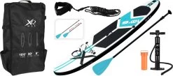 XQ Max Sup Board 6-delige Set - 320 Cm - Tot 150 Kg - Blauw Zwart -Water Sport Verkoop 1200x529 1