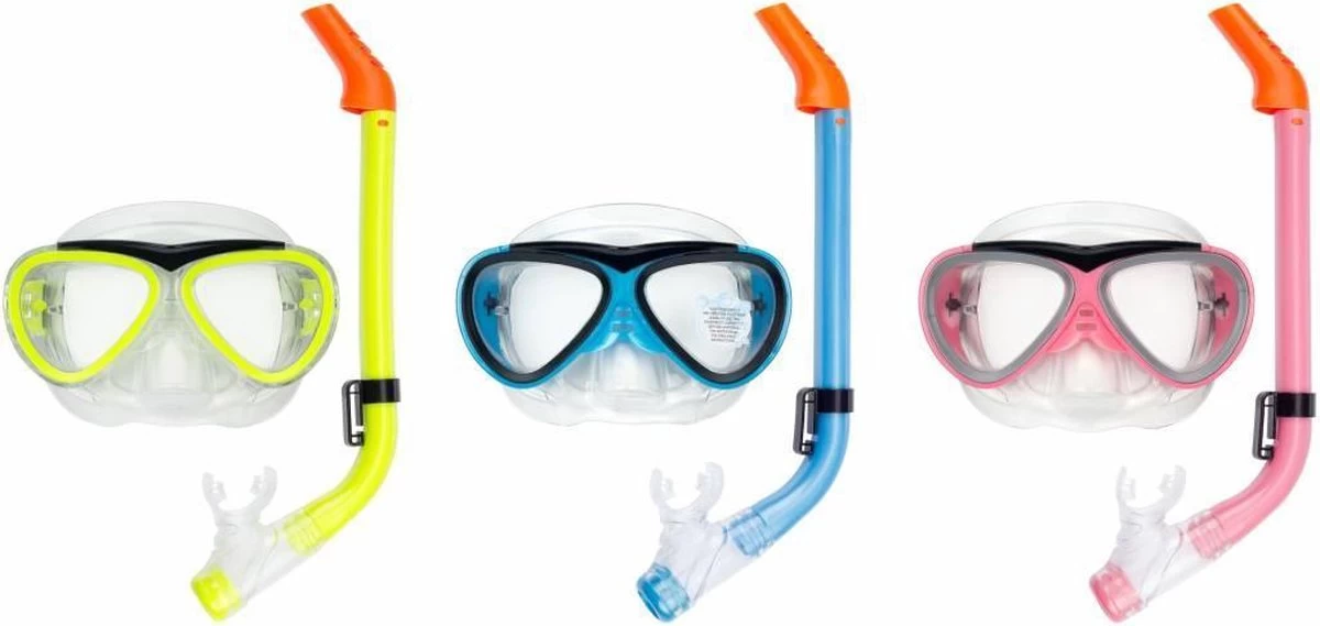 Waimea Duikmasker Met Snorkel - Junior - Blauw 9 Waimea Duikmasker Met Snorkel - Junior - Blauw - Afbeelding 7