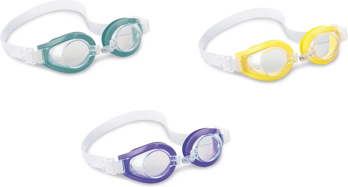 Intex Zwembril Play Goggles Junior 15 X 4 Cm Paars 5 Intex Zwembril Play Goggles Junior 15 X 4 Cm Paars - Afbeelding 3