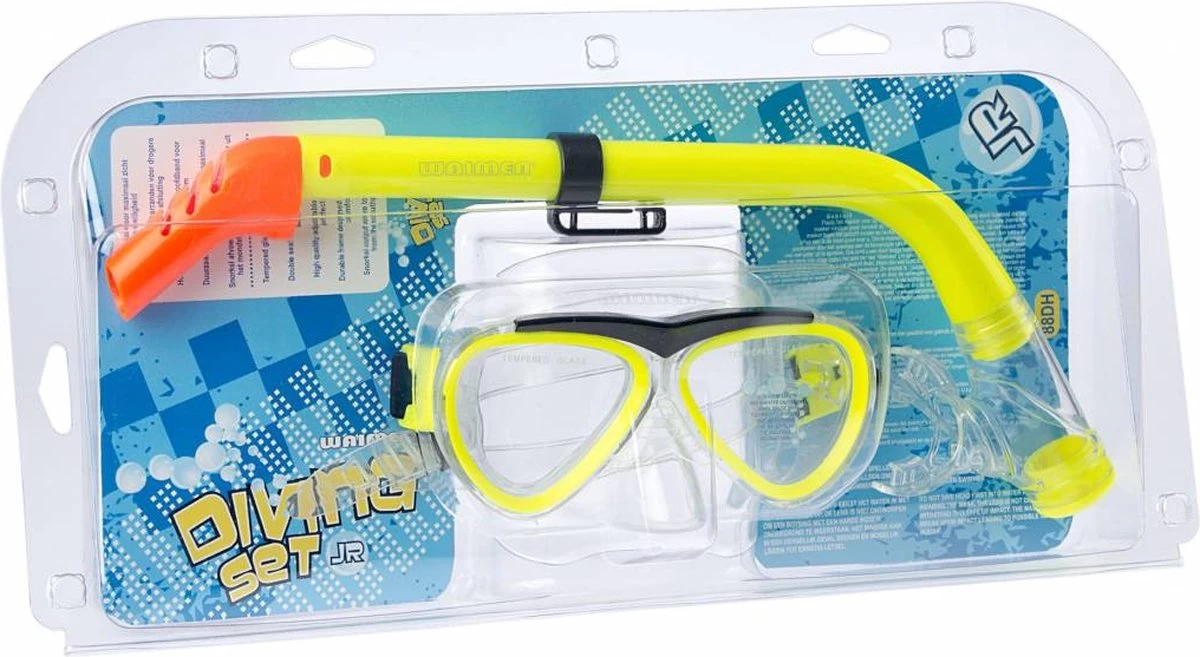 Waimea Duikmasker Met Snorkel - Junior - Roze 8 Waimea Duikmasker Met Snorkel - Junior - Roze - Afbeelding 6