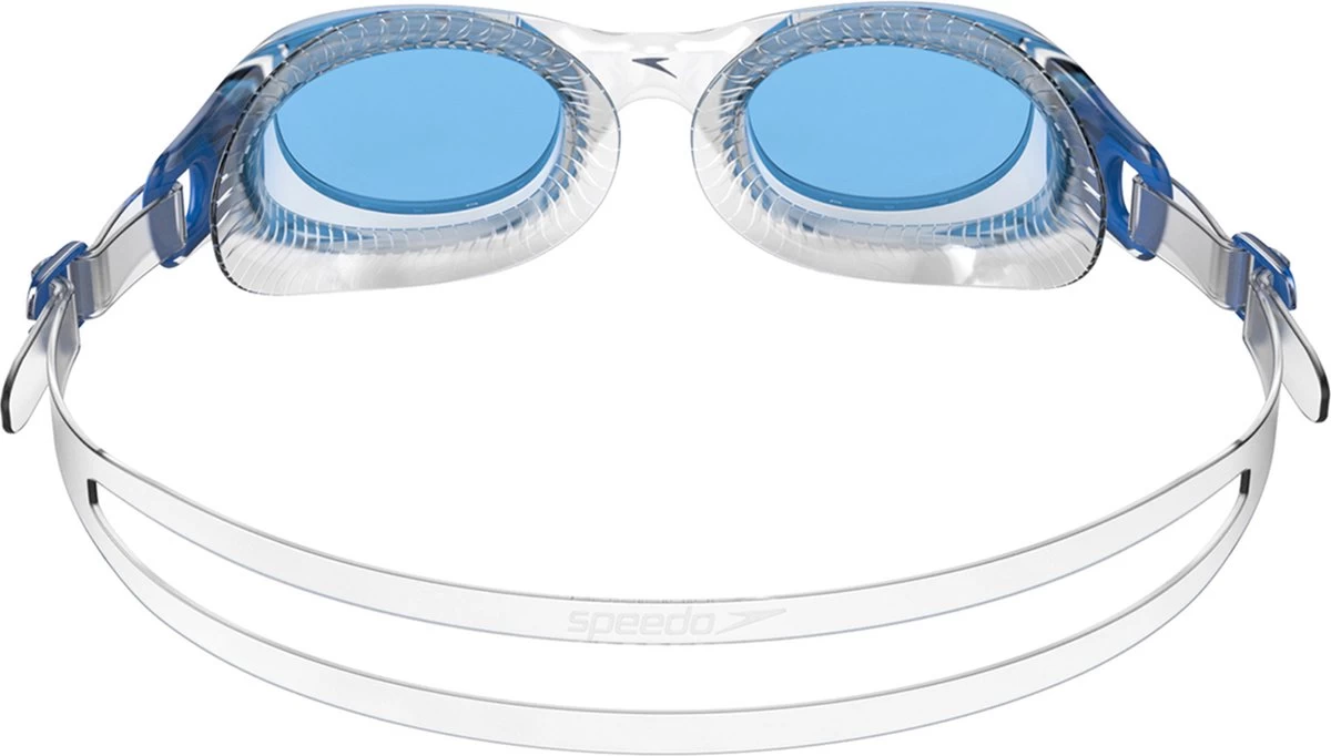 Speedo Futura Classic Zwembril Unisex - Clear / Blauw - One Size 6 Speedo Futura Classic Zwembril Unisex - Clear / Blauw - One Size - Afbeelding 4