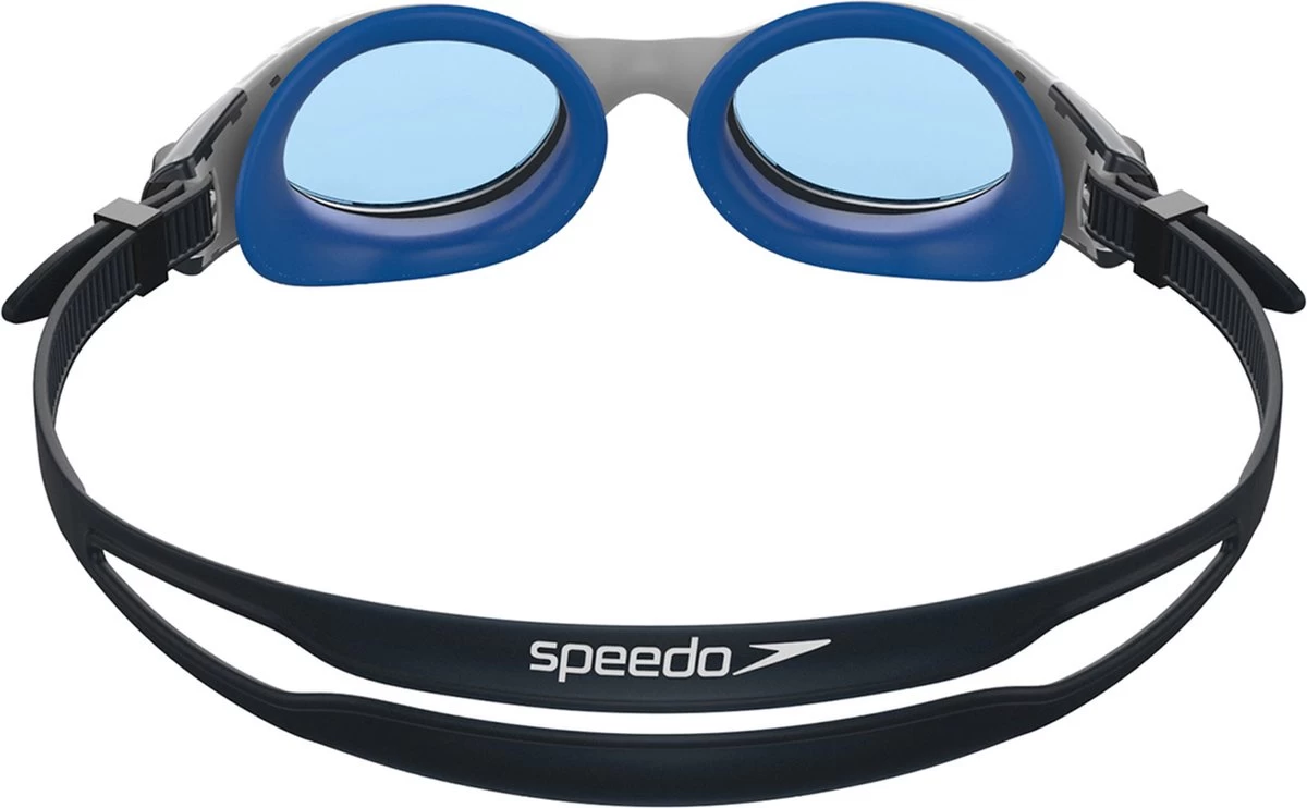 Speedo Futura Biofuse Flexiseal Unisex - Wit / Blauw - One Size 6 Speedo Futura Biofuse Flexiseal Unisex - Wit / Blauw - One Size - Afbeelding 4