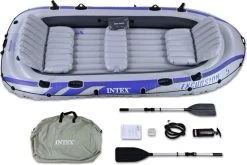 Intex Excursion Opblaasboot - 5 Personen - Grijs -Water Sport Verkoop 1200x802 1