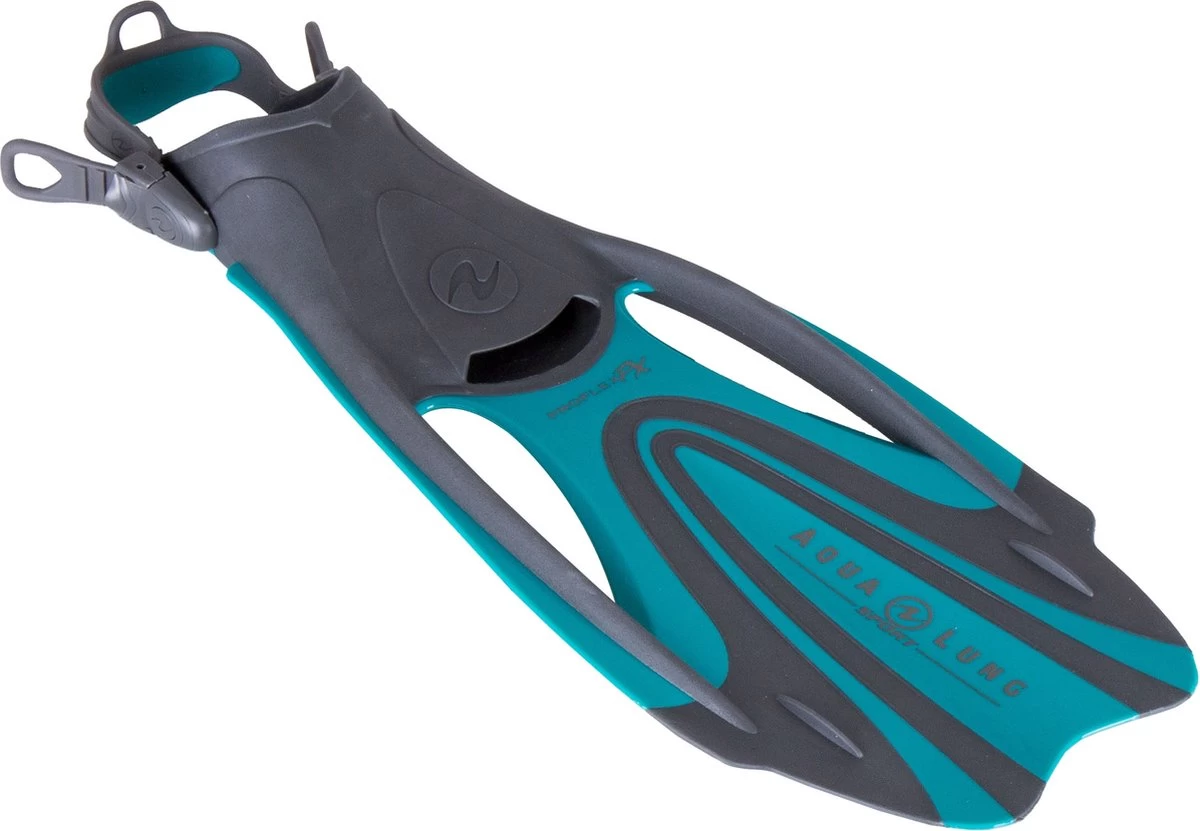 Aqua Lung Sport Zinger - Zwemvliezen - Volwassenen - Grijs/Groen - 40-44 4 Aqua Lung Sport Zinger - Zwemvliezen - Volwassenen - Grijs/Groen - 40-44 - Afbeelding 2