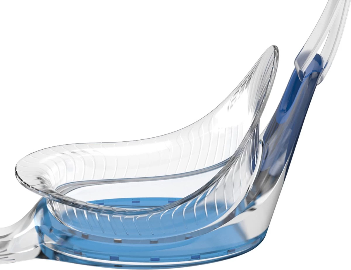 Speedo Futura Classic Zwembril Unisex - Clear / Blauw - One Size 4 Speedo Futura Classic Zwembril Unisex - Clear / Blauw - One Size - Afbeelding 2