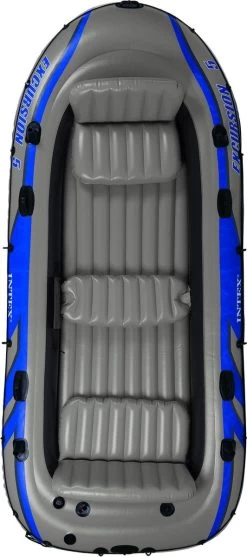 Intex Excursion Opblaasboot - 5 Personen - Grijs -Water Sport Verkoop 532x1200