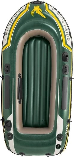 Intex Seahawk Opblaasboot - 2 Personen - Groen -Water Sport Verkoop 566x1200