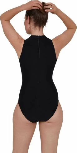 Speedo Hydrasuit Dames - Zwart - Maat 42 41 Speedo Hydrasuit Dames - Zwart - Maat 42 -Water Sport Verkoop 608x1200 3