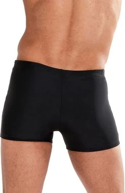 Speedo Medley Logo Aquashort Heren - Zwart / Rood - Maat 6 -Water Sport Verkoop 781x1200 1