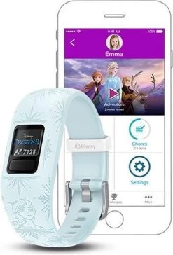 Garmin Vívofit Jr2 - Kids Activity Tracker - ©Disney - Frozen Elsa -Water Sport Verkoop 815x1200
