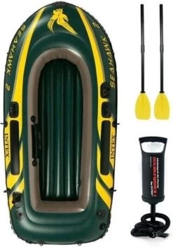 Intex Seahawk Opblaasboot - 2 Personen - Groen -Water Sport Verkoop 843x1200