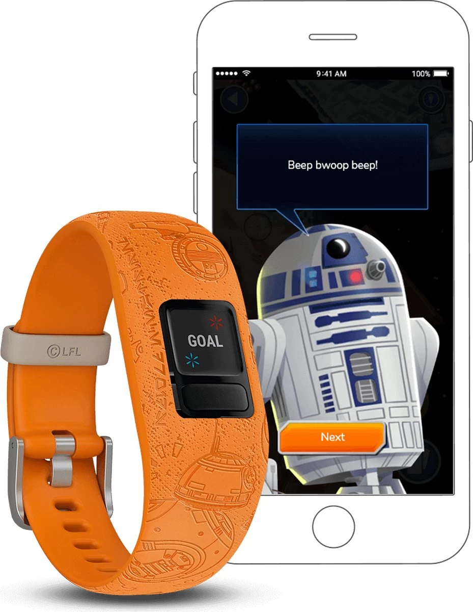 Garmin Vívofit Jr2 - Kids Activity Tracker - Star Wars Light Side 15 Garmin Vívofit Jr2 - Kids Activity Tracker - Star Wars Light Side - Afbeelding 13