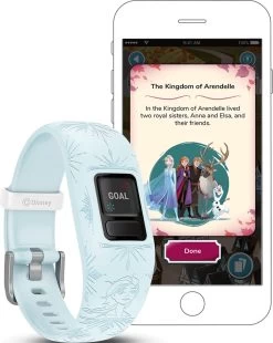 Garmin Vívofit Jr2 - Kids Activity Tracker - ©Disney - Frozen Elsa -Water Sport Verkoop 955x1200