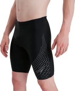 Speedo Medley Logo Jammer Heren - Zwart / Grijs - Maat 6 -Water Sport Verkoop 995x1200 2