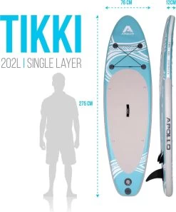 Apollo® Apollo Opblaasbare Stand Up Paddle Board SUP - Tikki -Water Sport Verkoop 997x1200